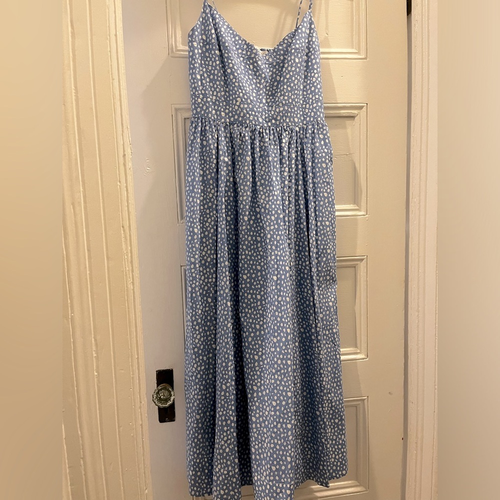 La Ligne Dotted Tracy Dress - Size Small